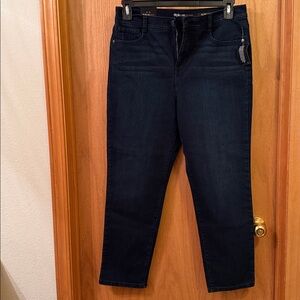Style&co Women's Deep Blue slim leg Jeans
Tummy control high rise 
14. Short